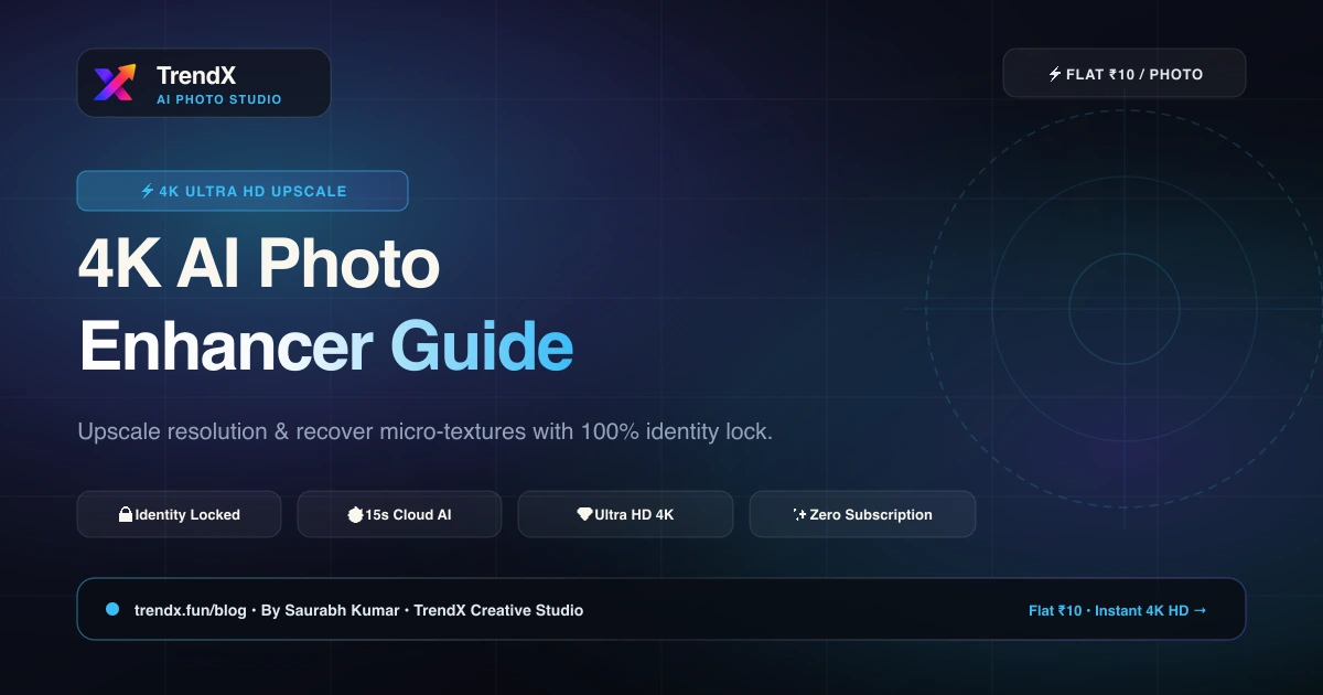 4K AI Photo Enhancer: How to Upscale Images to Ultra HD Without Losing Quality