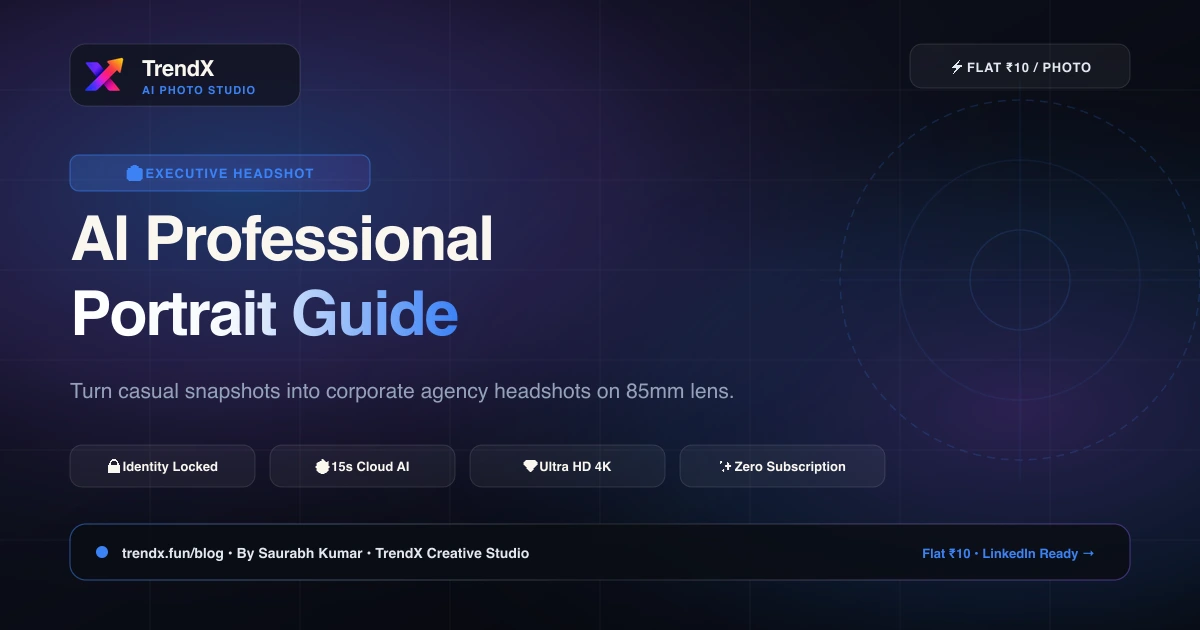 AI Professional Headshot Generator: Agency-Grade Corporate Portraits from a Selfie